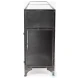 Pender Black Glass Door Display Cabinet