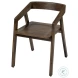 Nicholas Onyx Brown Solid Wood Dining Chair