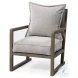 Sherlock Frost Gray Wood Accent Chair