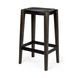 Nell Black Metal Seat Barstool