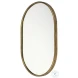 Sylvia Gold Oval Mirror