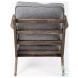 Olympus Castlerock Grey Fabric Accent Chair