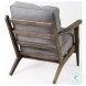Olympus Castlerock Grey Fabric Accent Chair