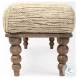 Alder Cream Upholstered 55" Accent Bench