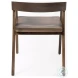 Nicholas Onyx Brown Solid Wood Dining Chair