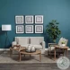 Sherlock Frost Gray Wood Accent Chair