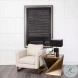 Rupert Cream Poly Linen Accent Chair