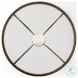 Jacinta Glass And Gold Metal Side Table