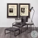 Hornet Black Leather Accent Chair