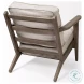 Olympus Beige Fabric Accent Chair