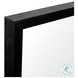 Bristol Black 22" x 26" Vanity Mirror