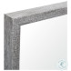 Bristol Grey Plain 30" Mirror
