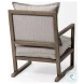 Sherlock Frost Gray Wood Accent Chair