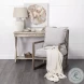 Sherlock Frost Gray Wood Accent Chair