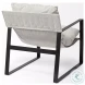 Guilia Frost Gray Sling Accent Chair