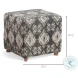 Pallu Dhurrie Cotton Ottoman
