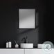 Bristol Espresso 22" x 26" Vanity Mirror