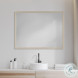 Bristol Tan Plain 30" Mirror