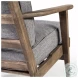 Olympus Castlerock Grey Fabric Accent Chair