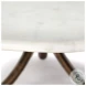 Reinhardt Glass Top And Gold Metal Round Coffee Table