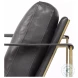 Watson Black Leather Accent Chair