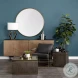Watson Black Leather Accent Chair