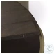 Eclipse Dark Brown Wood And Antique Brass Metal Drum Coffee Table