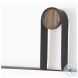 Collie Black Metal Rectangular Mirror