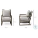 Sherlock Frost Gray Wood Accent Chair