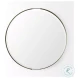 Adrianna Gold Metal Round Mirror