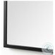 Giovanna Black Metal 24" x 49" Vanity Mirror