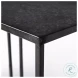Kasey Galvanized Metal Nesting Accent Table Set Of 2