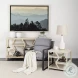 Guilia Castlerock Gray Sling Accent Chair