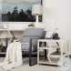 Guilia Castlerock Gray Sling Accent Chair