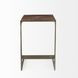 Kiran Brown and Gray Counter Height Stool