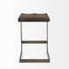 Kiran Brown and Gray Counter Height Stool