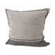 Zadie Light and Dark Gray 20 x 20" Decorative Pillow Cover