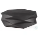 Arreto Black Hexagonal Hinged Storage Large Coffee Table