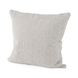 Valence Light Gray Performance Fabric Throw Pillow