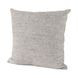 Valence Medium Gray Performance Fabric Throw Pillow
