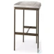 Millie Hair On Hide Gold Bar Stool