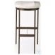 Millie Hair On Hide Gold Bar Stool
