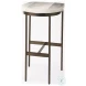Millie Hair On Hide Gold Bar Stool