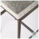 Millie Hair On Hide Gold Bar Stool
