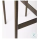 Millie Hair On Hide Gold Bar Stool