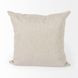 Valence Beige Performance Fabric Throw Pillow