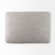 Valence Medium Gray Performance Fabric Rectangular Ottoman