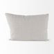 Valence Light Gray Performance Fabric Arm Pillow