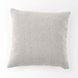 Valence Light Gray Performance Fabric Throw Pillow