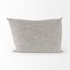 Valence Medium Gray Performance Fabric Arm Pillow